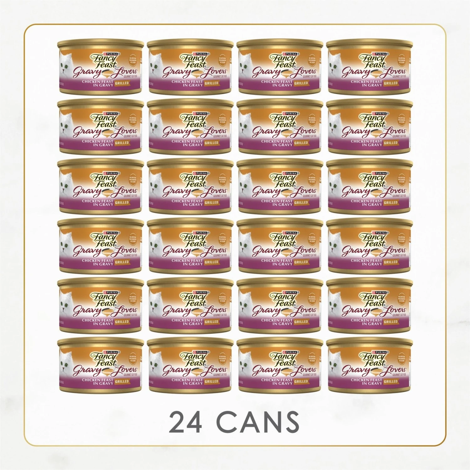 Fancy Feast Gravy Lovers Chicken Feast In Grilled Chicken Flavor Gravy Canned Cat Food 2 Fancy Feast Gravy Lovers Chicken Feast In Grilled Chicken Flavor Gravy Canned Cat Food - Image 2