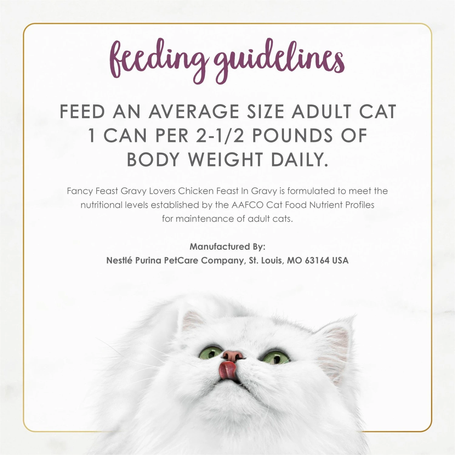 Fancy Feast Gravy Lovers Chicken Feast In Grilled Chicken Flavor Gravy Canned Cat Food 9 Fancy Feast Gravy Lovers Chicken Feast In Grilled Chicken Flavor Gravy Canned Cat Food - Image 9