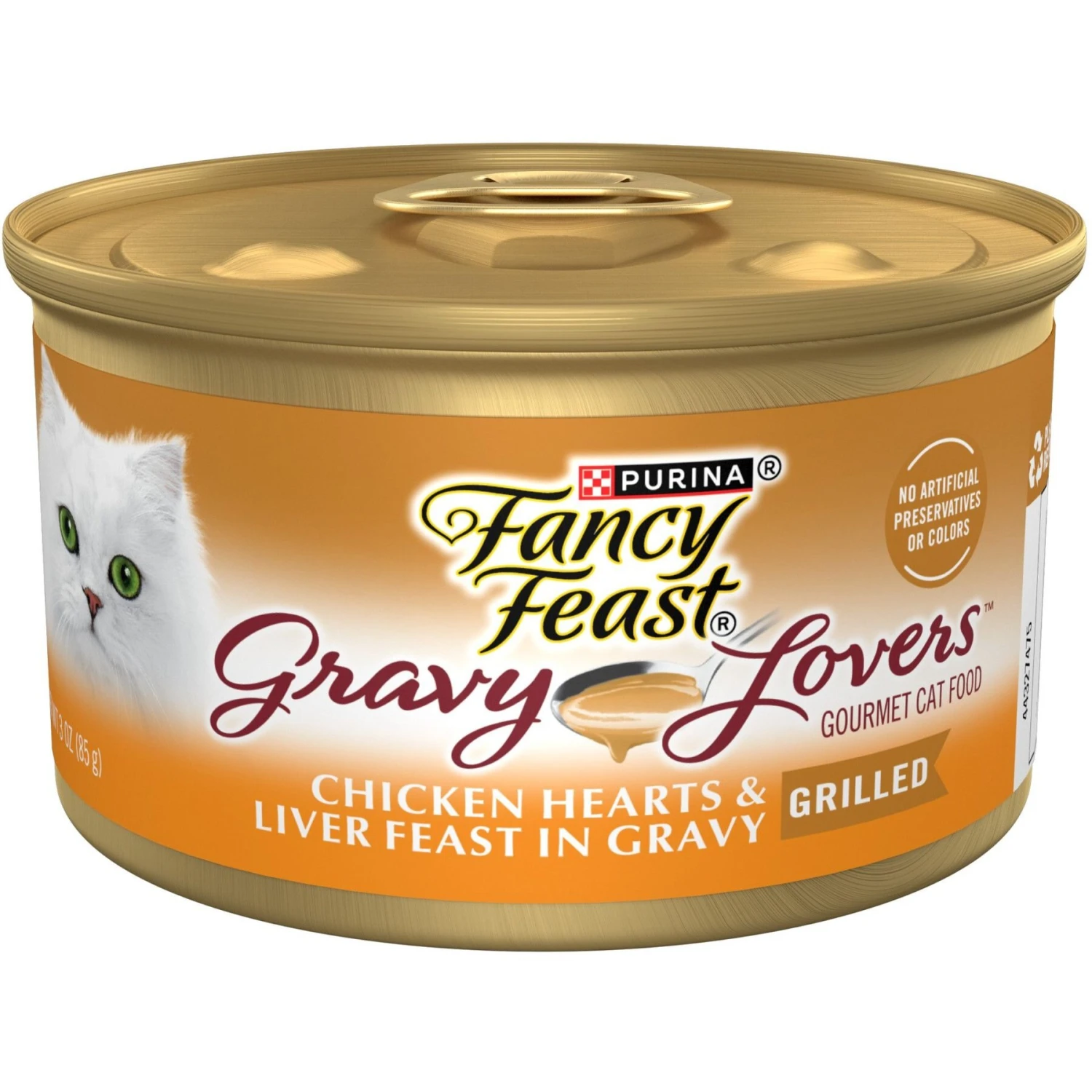 Fancy Feast Gravy Lovers Chicken Hearts & Liver Feast In Grilled Chicken Flavor Gravy Canned Cat Food 1 Fancy Feast Gravy Lovers Chicken Hearts & Liver Feast In Grilled Chicken Flavor Gravy Canned Cat Food