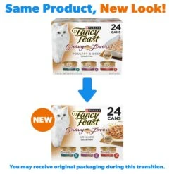 Fancy Feast Gravy Lovers Poultry & Beef Feast Variety Pack Canned Cat Food -Wellness Sales 75978 PT2. AC SS1800 V1690484481