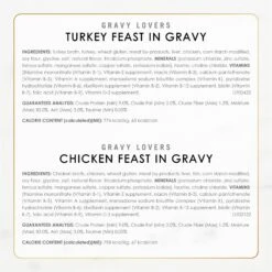 Fancy Feast Gravy Lovers Poultry & Beef Feast Variety Pack Canned Cat Food -Wellness Sales 75978 PT4. AC SS1800 V1690484115