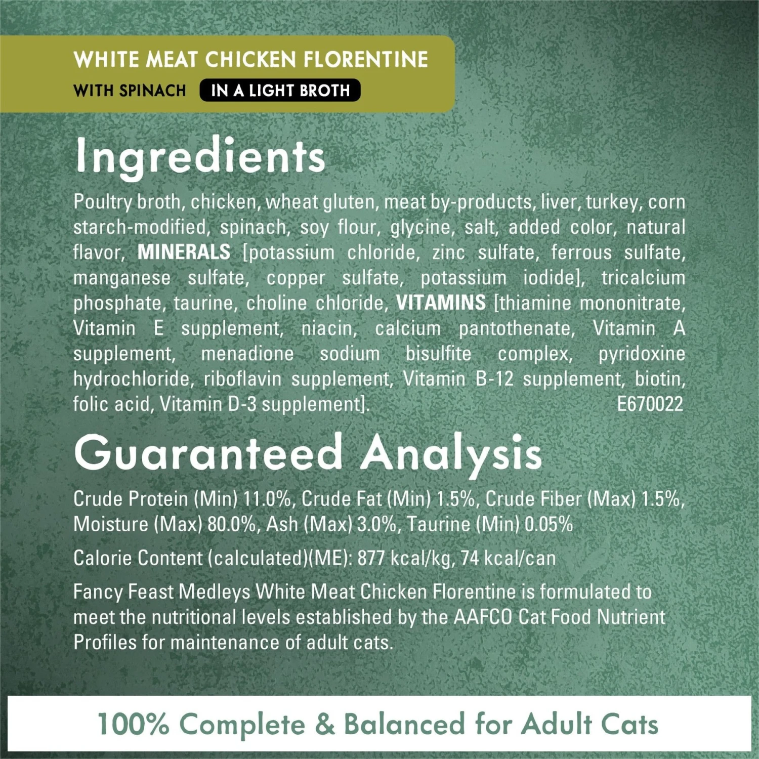 Fancy Feast Medleys Florentine Collection Pack Canned Cat Food 6 Fancy Feast Medleys Florentine Collection Pack Canned Cat Food - Image 6