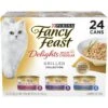 Fancy Feast Delights With Cheddar Grilled Variety Pack Canned Cat Food