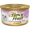 Fancy Feast Flaked Tuna & Mackerel Feast Wet Cat Food