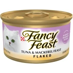 Fancy Feast Flaked Tuna & Mackerel Feast Wet Cat Food