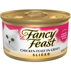 Fancy Feast Sliced Chicken Feast In Gravy Canned Cat Food