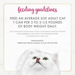 Fancy Feast Sliced Chicken Feast In Gravy Canned Cat Food -Wellness Sales 76130 PT7. AC SS1800 V1685975074