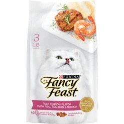 Fancy Feast Gourmet Filet Mignon Flavor With Real Seafood & Shrimp Dry Cat Food