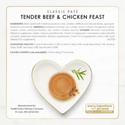 Fancy Feast Classic Poultry & Beef Pate Collection Feast Variety Pack Wet Cat Food -Wellness Sales 76173 PT4. AC SS1800 V1702938857