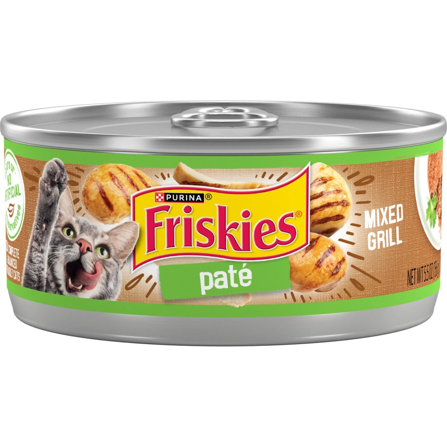 Friskies Classic Pate Mixed Grill Canned Cat Food 1 Friskies Classic Pate Mixed Grill Canned Cat Food