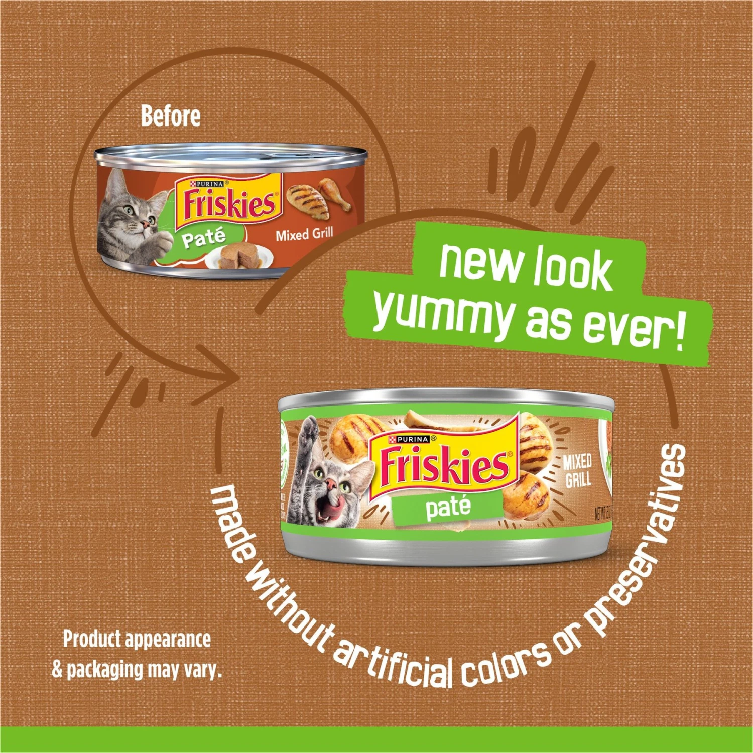Friskies Classic Pate Mixed Grill Canned Cat Food 3 Friskies Classic Pate Mixed Grill Canned Cat Food - Image 3
