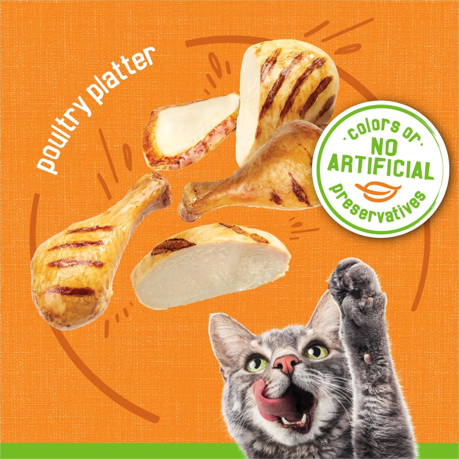 Friskies Classic Pate Poultry Platter Canned Cat Food 4 Friskies Classic Pate Poultry Platter Canned Cat Food - Image 4