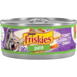 Friskies Classic Pate Turkey & Giblets Dinner Canned Cat Food