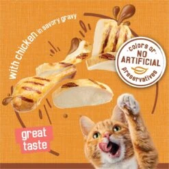 Friskies Extra Gravy Chunky With Chicken In Savory Gravy Canned Cat Food -Wellness Sales 76290 PT3. AC SS1800 V1700161285