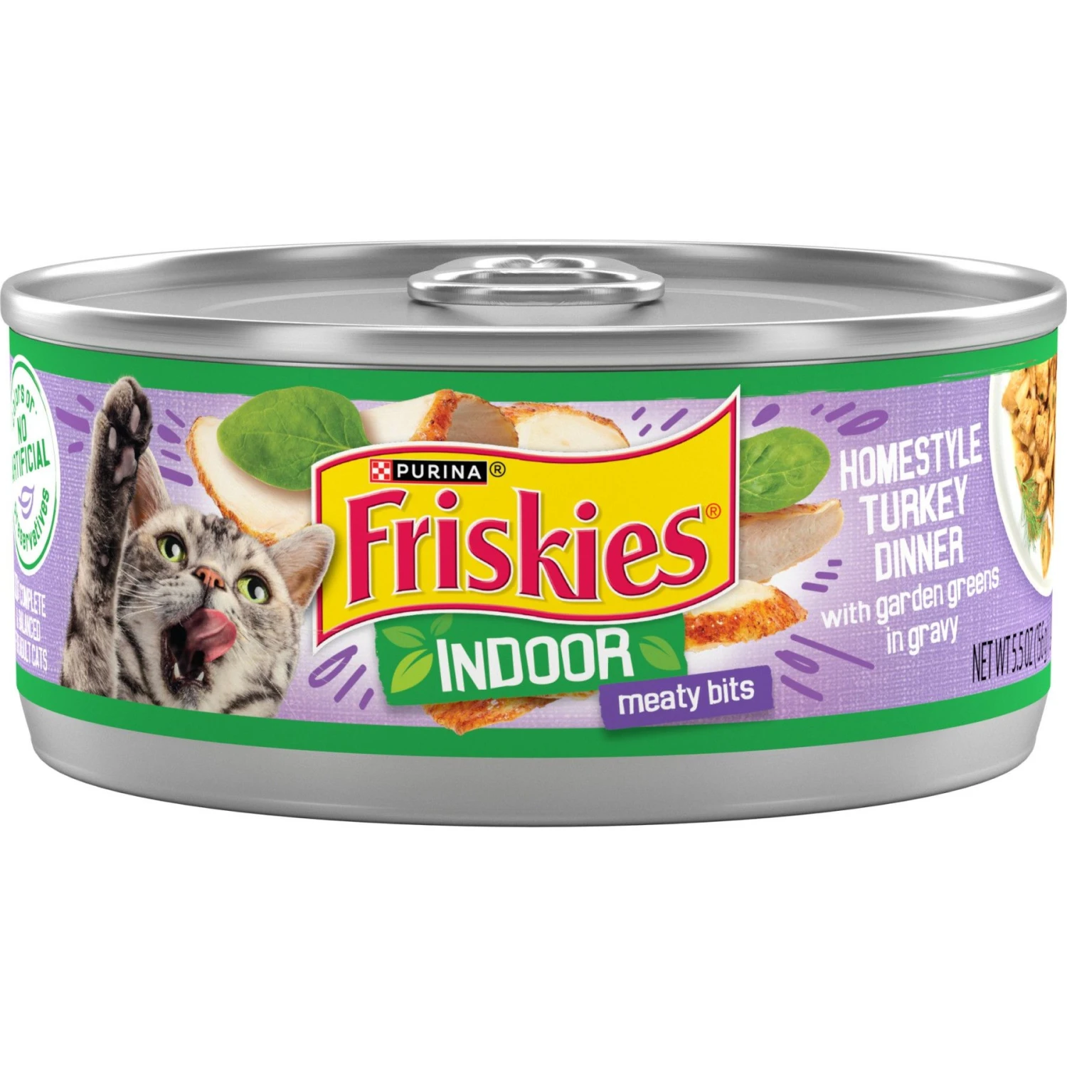 Friskies Indoor Homestyle Turkey Dinner Canned Cat Food 1 Friskies Indoor Homestyle Turkey Dinner Canned Cat Food