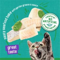 Friskies Indoor Saucy Seafood Bake Canned Cat Food 12 Friskies Indoor Saucy Seafood Bake Canned Cat Food -Wellness Sales 76324 PT3. AC SS1800 V1700157876