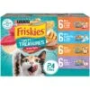 Friskies Tasty Treasures Gravy Prime Filets Variety Pack Wet Cat Food