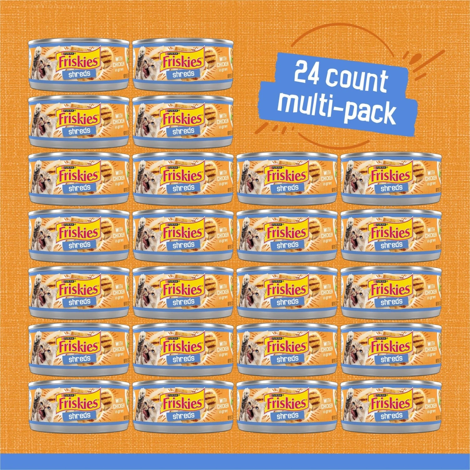 Friskies Savory Shreds With Chicken In Gravy Canned Cat Food 3 Friskies Savory Shreds With Chicken In Gravy Canned Cat Food - Image 3