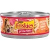 Friskies Prime Filets Chicken & Tuna Dinner In Gravy Canned Cat Food