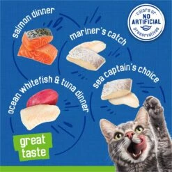 Purina Friskies Seafood Favorites Wet Cat Food Variety Pack, 5.5-oz Can, Case Of 32 11 Purina Friskies Seafood Favorites Wet Cat Food Variety Pack, 5.5-oz Can, Case Of 32 -Wellness Sales 76428 PT2. AC SS1800 V1700157151
