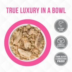 Weruva Truluxe Pretty In Pink With Salmon In Gravy Grain-Free Canned Cat Food -Wellness Sales 76855 PT2. AC SS1800 V1676666910