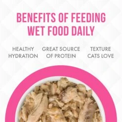 Weruva Truluxe Pretty In Pink With Salmon In Gravy Grain-Free Canned Cat Food -Wellness Sales 76855 PT5. AC SS1800 V1676666905
