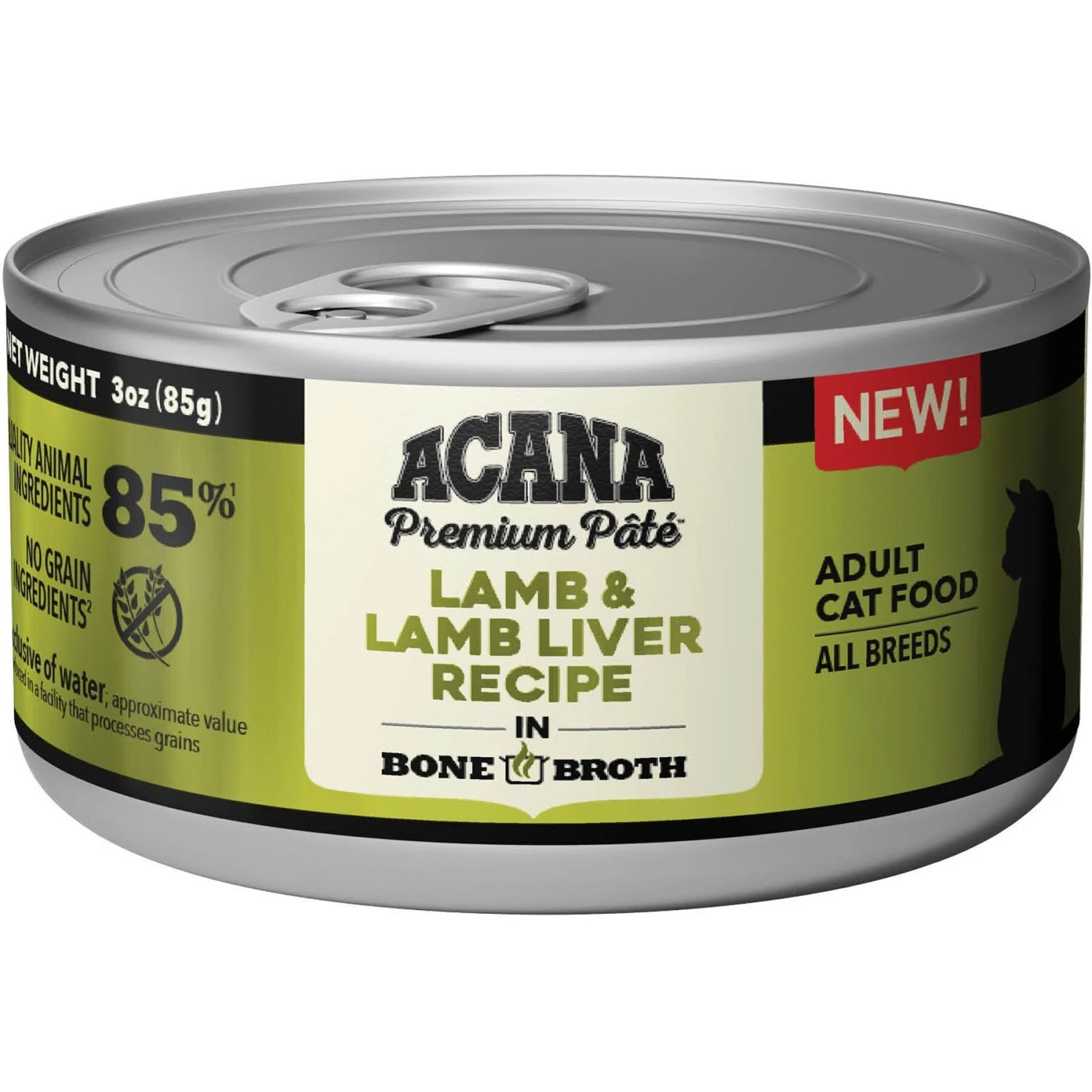 ACANA Lamb + Lamb Liver In Bone Broth Grain-Free Wet Cat Food & ACANA Indoor Entrée Adult Dry Cat Food 2 ACANA Lamb + Lamb Liver In Bone Broth Grain-Free Wet Cat Food & ACANA Indoor Entrée Adult Dry Cat Food - Image 2