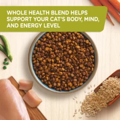 Rachael Ray Nutrish Natural Chicken & Brown Rice Recipe Dry Cat Food -Wellness Sales 77993 PT3. AC SS1800 V1691762368