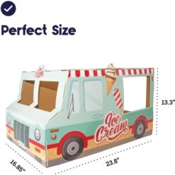 Catstages Kitty Cat Play Condo Ice Cream Truck Cat Toy, Mint -Wellness Sales 786934 PT4. AC SS1800 V1682618007