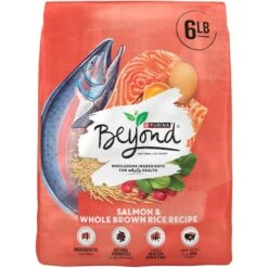 Purina Beyond Simply Salmon & Whole Brown Rice Recipe Dry Cat Food