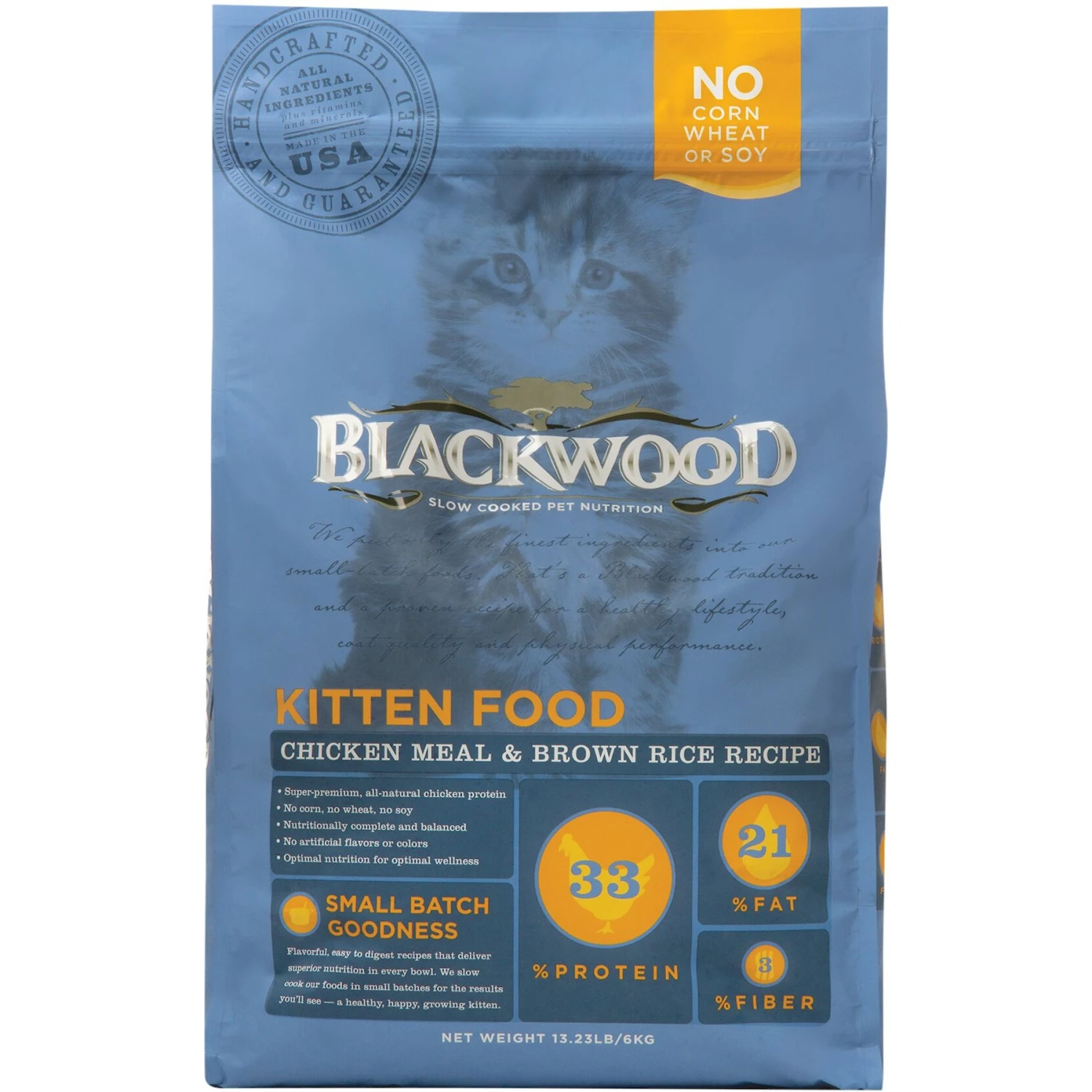 Blackwood Chicken Meal & Rice Recipe Kitten Formula Dry Cat Food 1 Blackwood Chicken Meal & Rice Recipe Kitten Formula Dry Cat Food