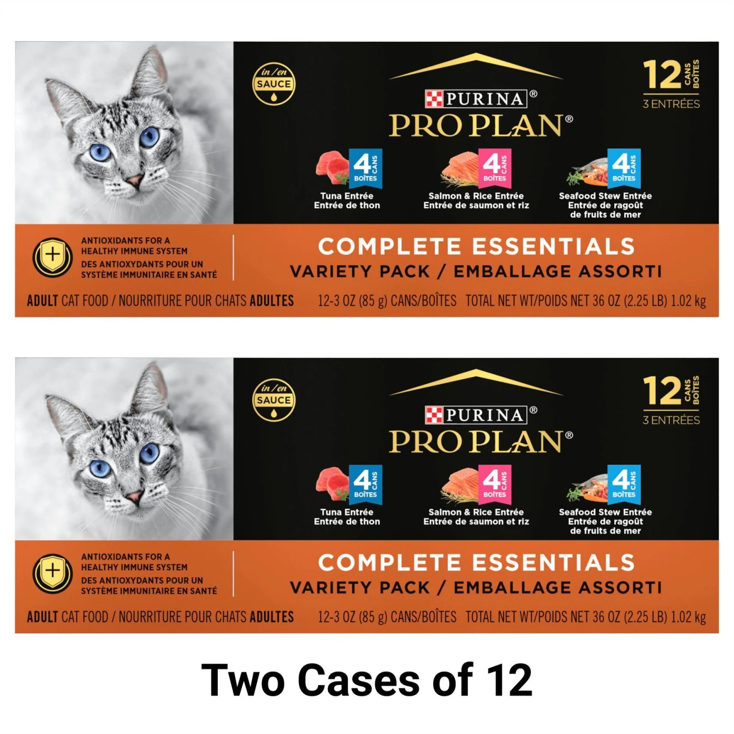 Purina Pro Plan Seafood Favorites Variety Pack Canned Cat Food 1 Purina Pro Plan Seafood Favorites Variety Pack Canned Cat Food