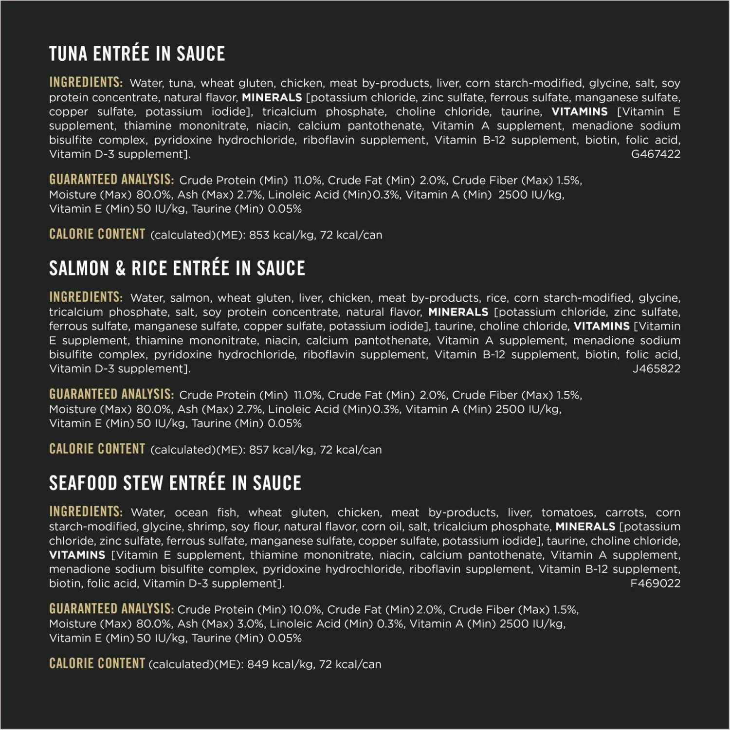 Purina Pro Plan Seafood Favorites Variety Pack Canned Cat Food 7 Purina Pro Plan Seafood Favorites Variety Pack Canned Cat Food - Image 7