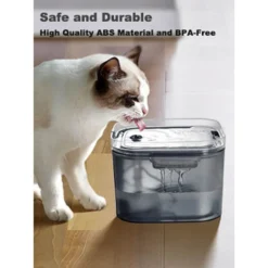 PATPET WF01 Ultra Quiet Dog & Cat Waterer, Grey -Wellness Sales 821814 PT4. AC SS1800 V1681834947