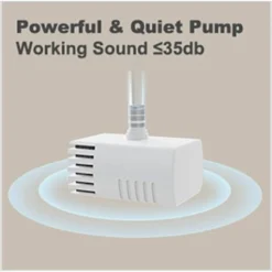 PATPET WF01 Ultra Quiet Dog & Cat Waterer, Grey -Wellness Sales 821814 PT5. AC SS1800 V1681835018