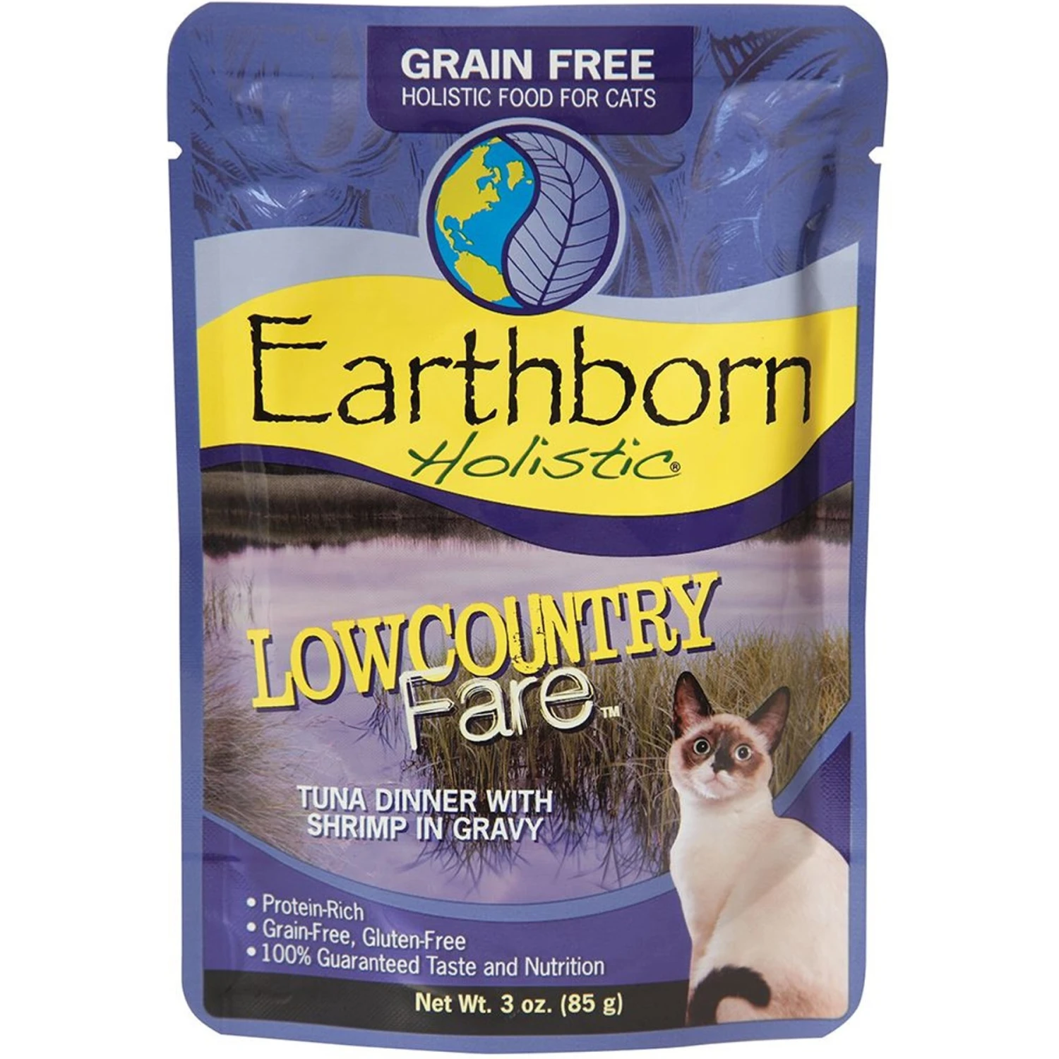 Earthborn Holistic Lowcountry Fare Tuna Dinner With Shrimp In Gravy Grain-Free Cat Food + 2 Items 2 Earthborn Holistic Lowcountry Fare Tuna Dinner With Shrimp In Gravy Grain-Free Cat Food + 2 Items - Image 2