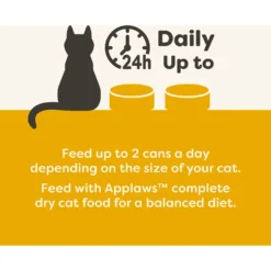 Applaws Limited Ingredient Chicken & Tuna In Broth Canned Wet Cat Food, 2.47-oz Can, Case Of 24 -Wellness Sales 836214 PT4. AC SS1800 V1685525161