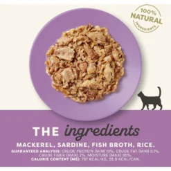 Applaws Limited Ingredient Mackerel & Sardine In Broth Canned Wet Cat Food -Wellness Sales 836230 PT2. AC SS1800 V1685464091