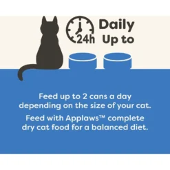 Applaws Limited Ingredient Mackerel & Sardine In Broth Canned Wet Cat Food -Wellness Sales 836230 PT4. AC SS1800 V1685465470