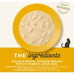 Applaws Chicken Breast In Gravy Limited Ingredient Canned Wet Cat Food, 2.47-oz Can, Case Of 24 -Wellness Sales 836262 PT2. AC SS1800 V1685468012