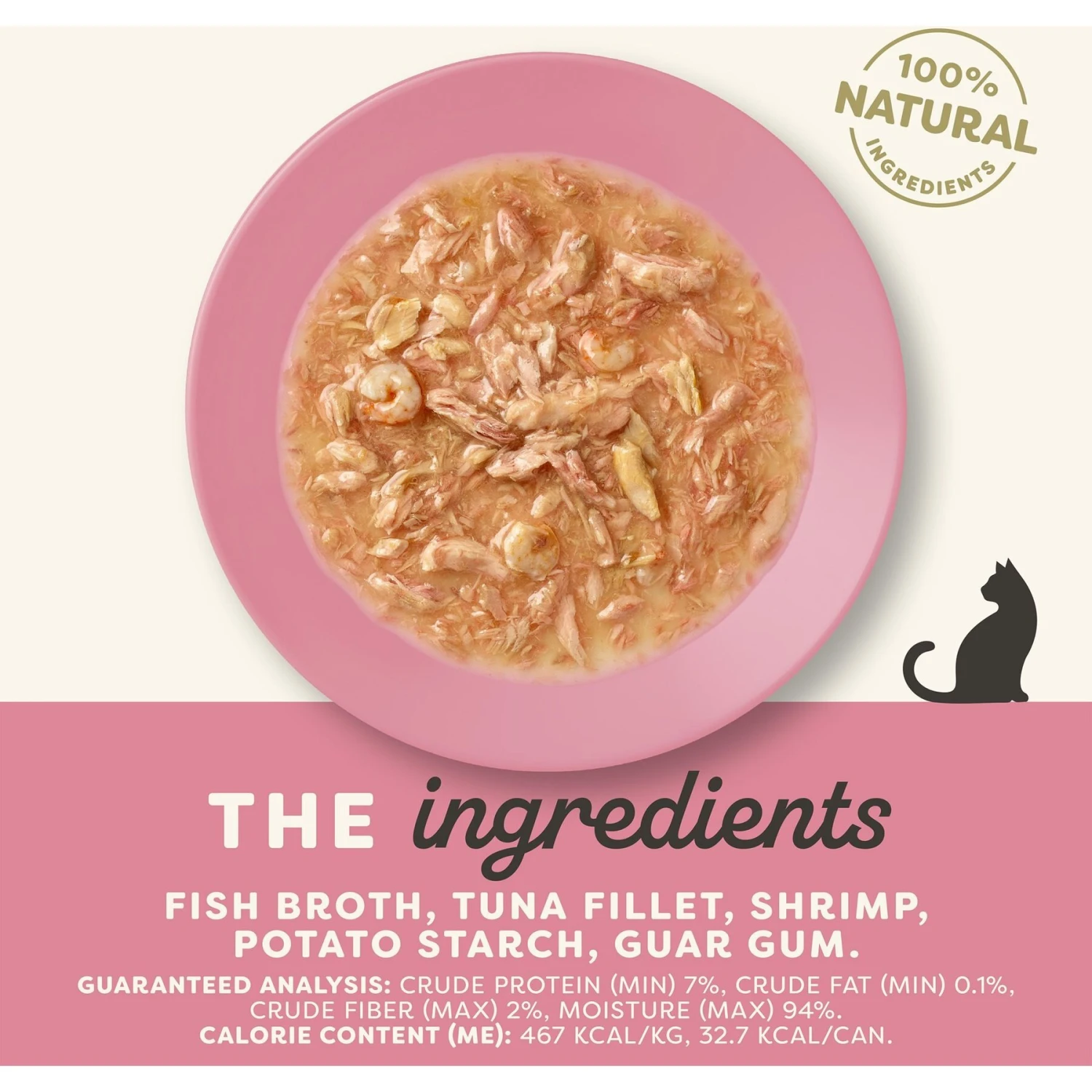 Applaws Tuna & Shrimp In Gravy Limited Ingredient Canned Wet Cat Food, 2.47-oz Can, Case Of 24 3 Applaws Tuna & Shrimp In Gravy Limited Ingredient Canned Wet Cat Food, 2.47-oz Can, Case Of 24 - Image 3