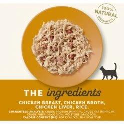 Applaws Chicken Breast With Chicken Liver In Broth Limited Ingredient Cat Food Pots, 2.12-oz Pot, Case Of 18 -Wellness Sales 836406 PT2. AC SS1800 V1687890265