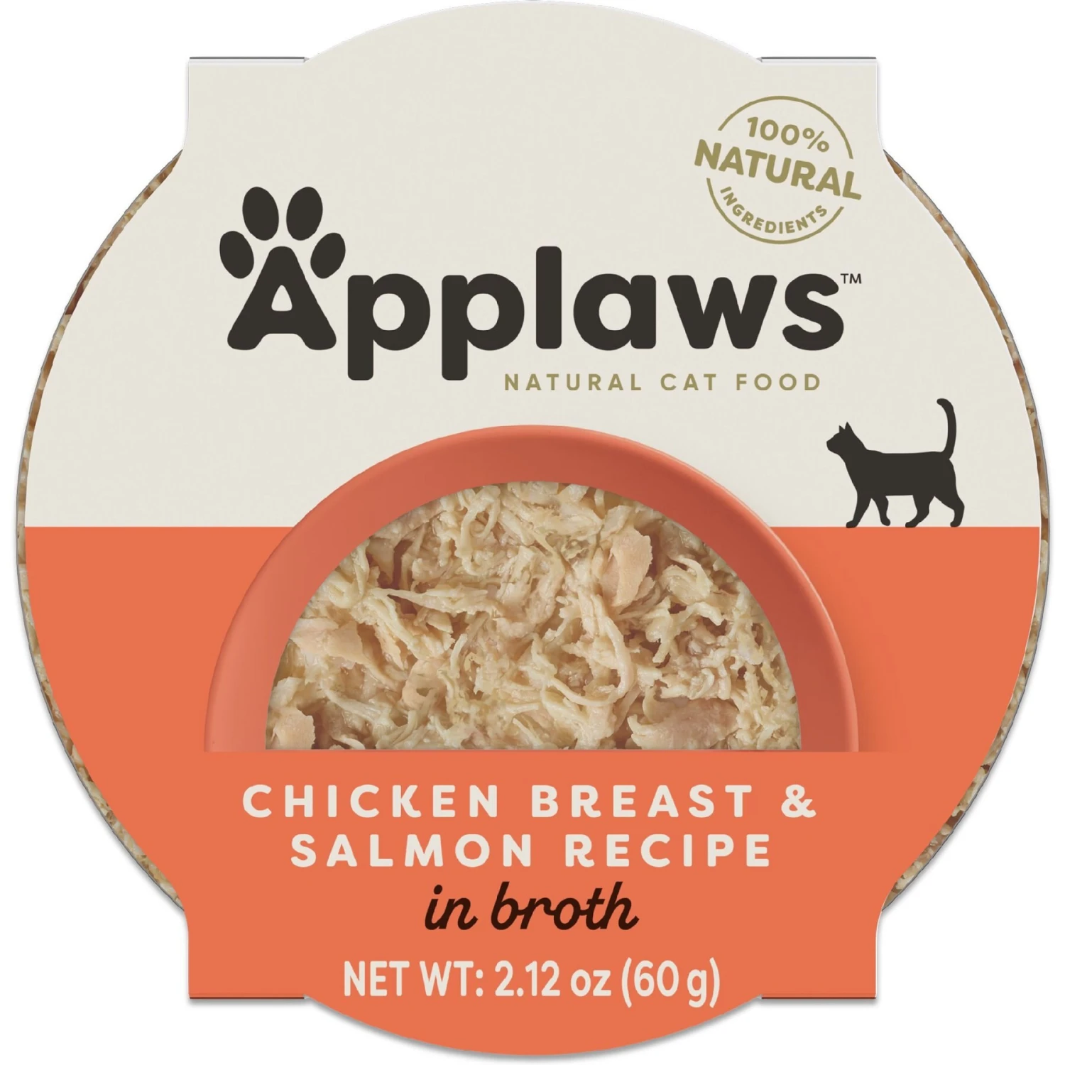 Applaws Chicken Breast With Salmon In Broth Limited Ingredient Cat Food Pots, 2.12-oz Pot, Case Of 18 1 Applaws Chicken Breast With Salmon In Broth Limited Ingredient Cat Food Pots, 2.12-oz Pot, Case Of 18