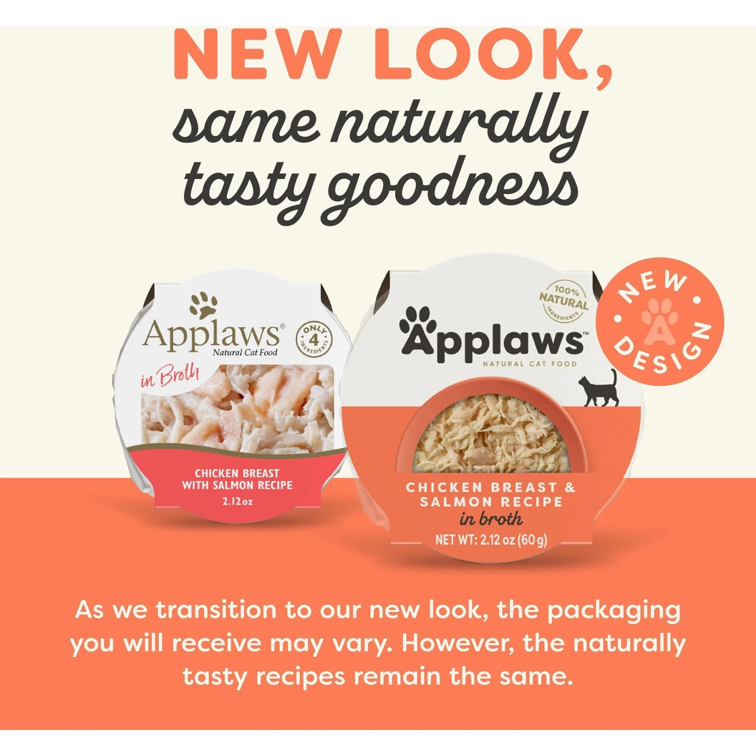 Applaws Chicken Breast With Salmon In Broth Limited Ingredient Cat Food Pots, 2.12-oz Pot, Case Of 18 2 Applaws Chicken Breast With Salmon In Broth Limited Ingredient Cat Food Pots, 2.12-oz Pot, Case Of 18 - Image 2