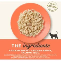 Applaws Chicken Breast With Salmon In Broth Limited Ingredient Cat Food Pots, 2.12-oz Pot, Case Of 18 9 Applaws Chicken Breast With Salmon In Broth Limited Ingredient Cat Food Pots, 2.12-oz Pot, Case Of 18 -Wellness Sales 836422 PT2. AC SS1800 V1685465440