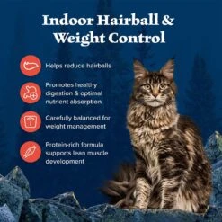 Blue Buffalo Wilderness Indoor Hairball & Weight Control Chicken Recipe Grain-Free Dry Cat Food -Wellness Sales 84161 PT3. AC SS1800 V1689357583