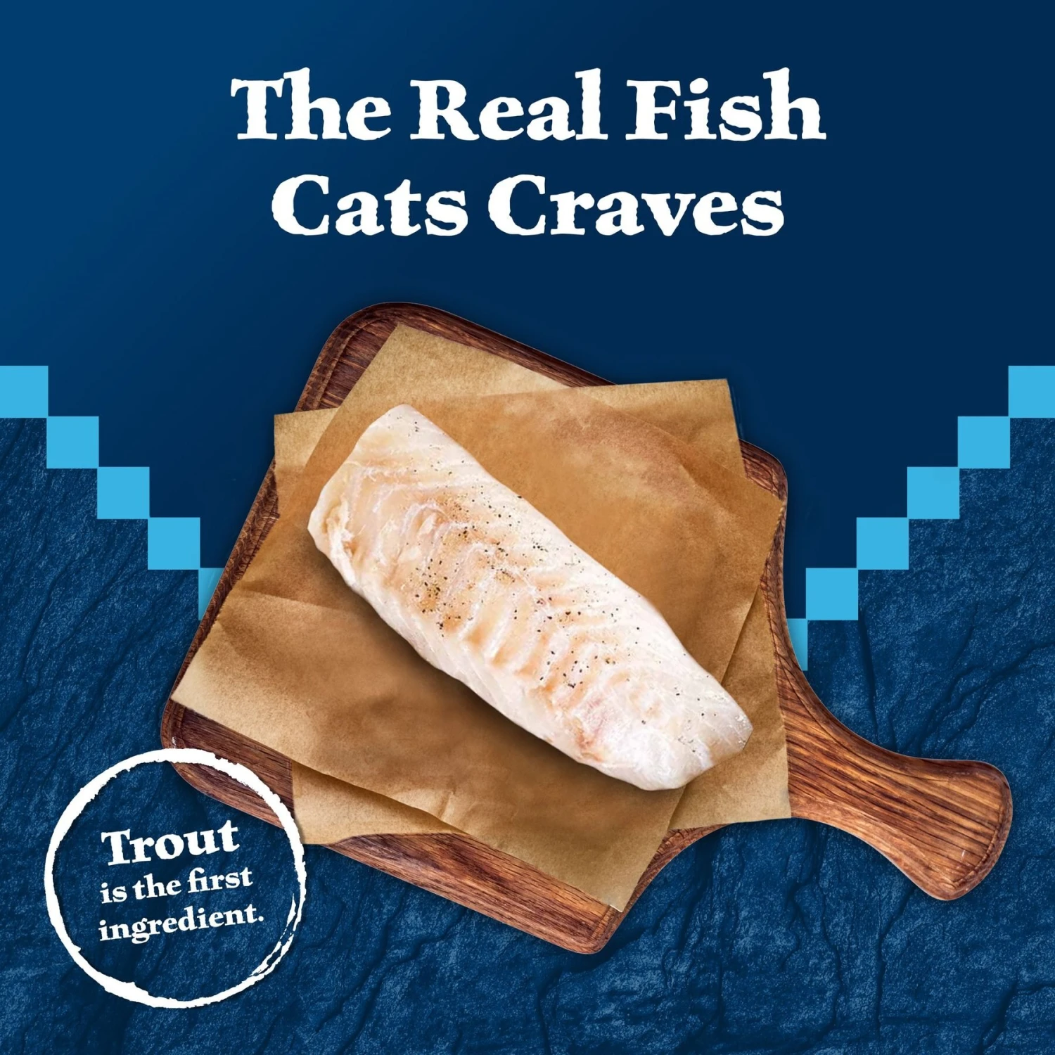 Blue Buffalo Wilderness Rocky Mountain Recipe Flaked Trout Feast Adult Grain-Free Canned Cat Food 2 Blue Buffalo Wilderness Rocky Mountain Recipe Flaked Trout Feast Adult Grain-Free Canned Cat Food - Image 2