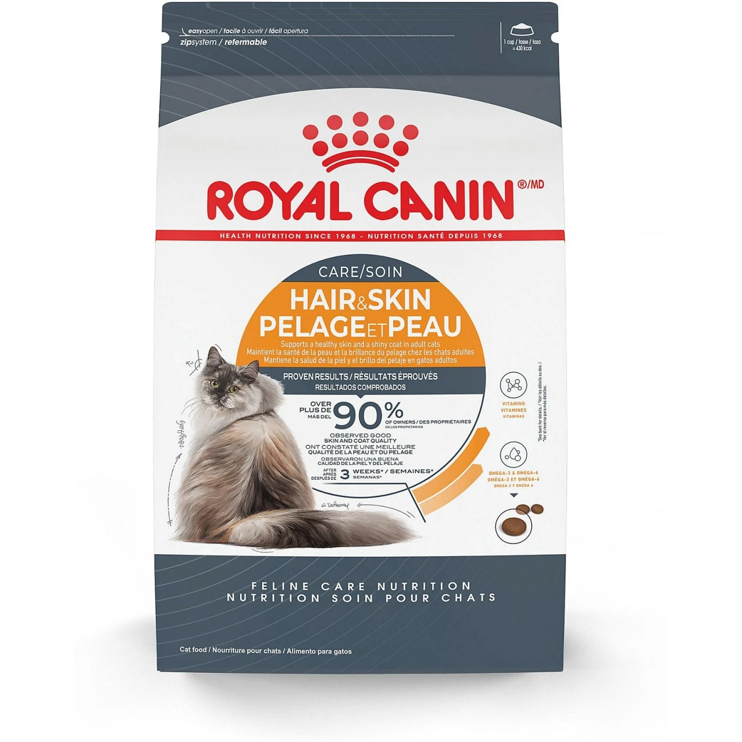 Royal Canin Feline Care Nutrition Hair & Skin Care Dry Cat Food 1 Royal Canin Feline Care Nutrition Hair & Skin Care Dry Cat Food