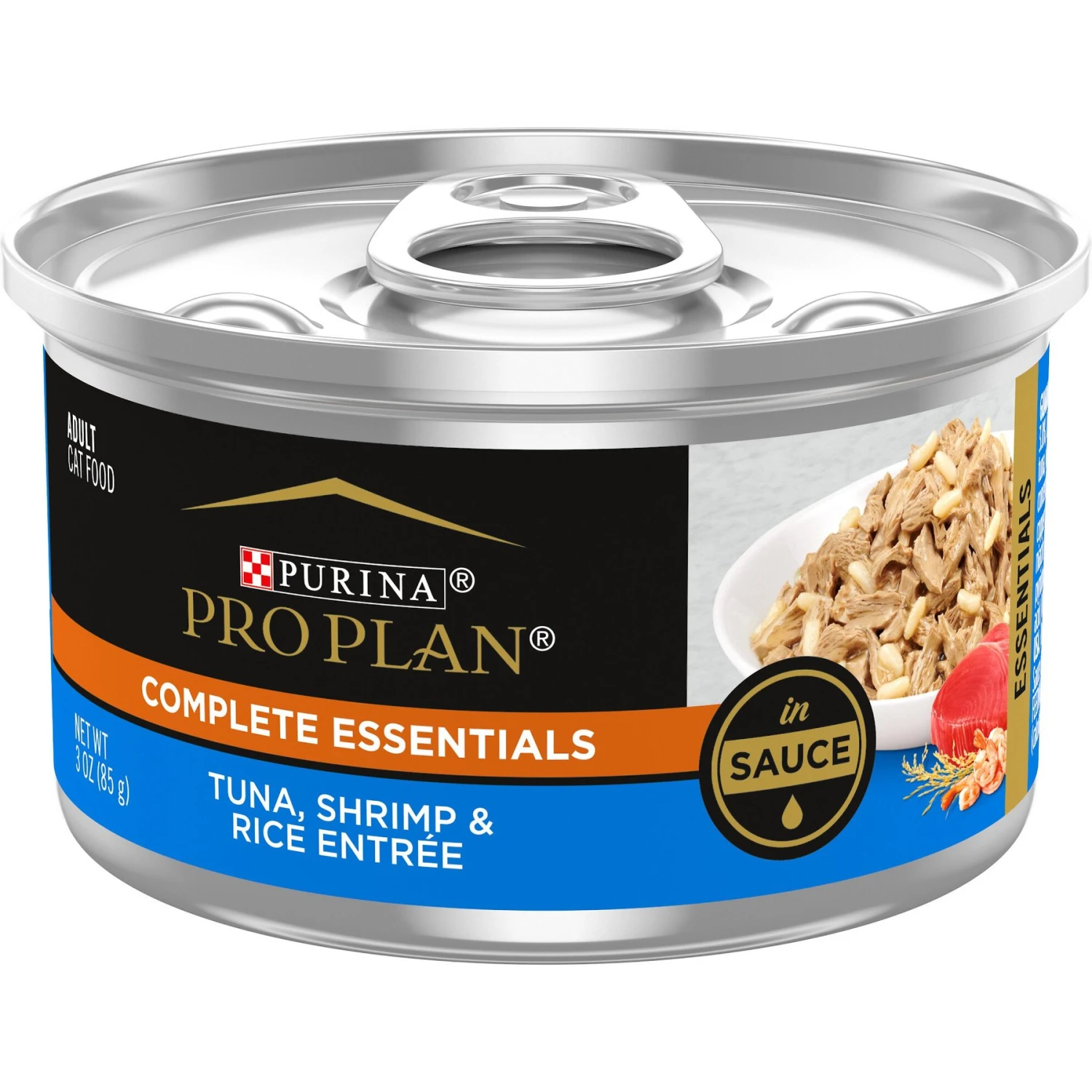Purina Pro Plan Adult Tuna, Shrimp & Rice Entrée In Sauce Canned Cat Food 1 Purina Pro Plan Adult Tuna, Shrimp & Rice Entrée In Sauce Canned Cat Food