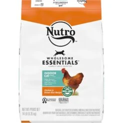 Nutro Wholesome Essentials Indoor Chicken & Brown Rice Recipe Adult Dry Cat Food